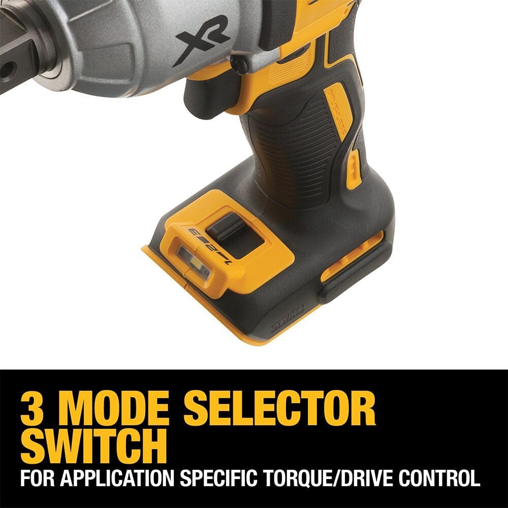 DeWalt Boulonneuse à Chocs 3/4'' XR 18V - sans Batterie Ni Chargeur - Coffret Tstak DCF897NT : Bricolage