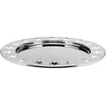 Alessi Akkgt Girotondo Plateau Rond avec Bord Ajouré en Acier Inoxydable 18/10 Brillant : King-Kong: Cuisine et Maison