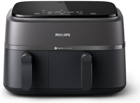 Philips Air Fryer Série 5000 9L, cuisson vapeur, 19 modes