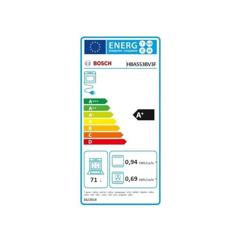 Bosch HBA553BV3F Four encastrable blanc Série 4
