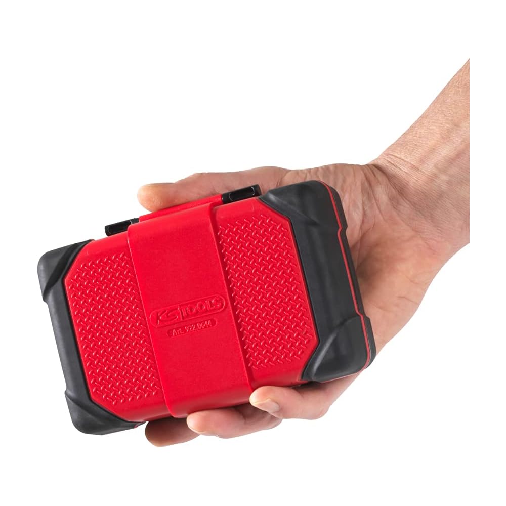 KS Tools - 922.0644 - Coffret de douilles et accessoires - Caisse a outil 1/4" - malette outils 44 pièces : Bricolage