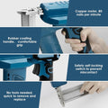 Agrafeuse électrique sans fil compatible avec batterie au lithium Makita 18 V, 100 W, pour bois, avec 500 clous et 500 agrafes : Bricolage
