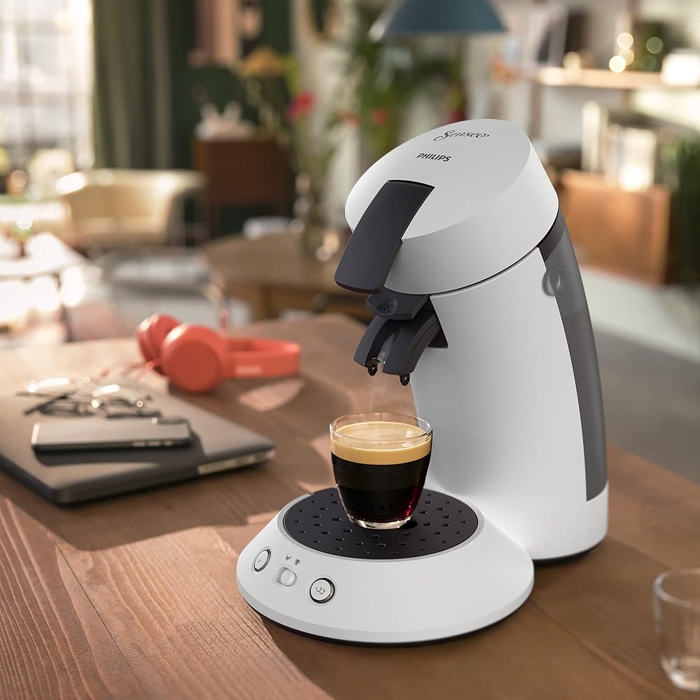 Philips Machine à Café SENSEO Original+ CSA210/10 Blanc