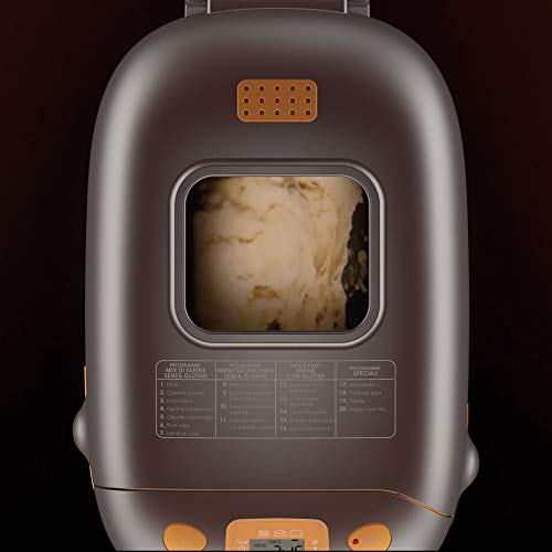Imetec La Panetteria Zero Glu Machine à pain sans gluten