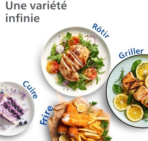 Philips Air Fryer Série 5000 9L, cuisson vapeur, 19 modes