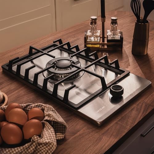 Cecotec Plaque gaz Bolero Squad G 4200S inox 4 foyers