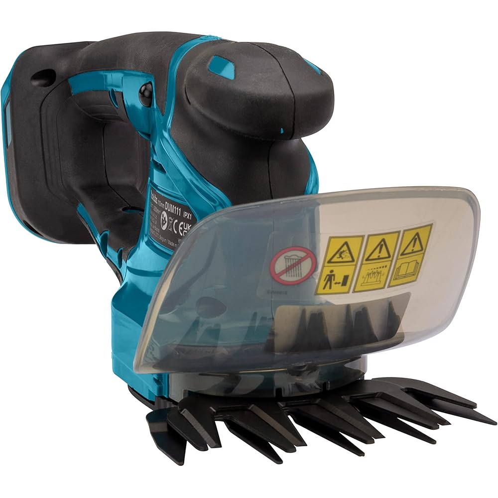 Makita DUM111ZX LXT 18 V Cisaille à Gazon et Cisaille à Arbuste à Batterie Noir : Jardin