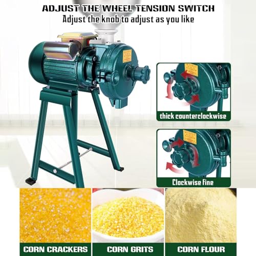 Moulin à céréales commercial 3000W haute vitesse