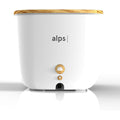 Alps Technologies | Alps H2O - Humidificateur d'air ultrasonique | Diffuseur d'huiles essentielles | Haute capacité 1.6L | Belle Finition | Lumière d'ambiance 14 Couleurs | Marque Française : Hygiène et Santé
