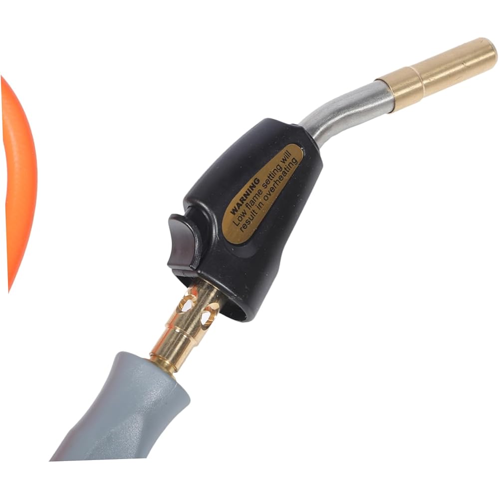 TOPBATHY Chalumeau à Portatif Robuste pour Le Soudage Des Toitures Et La Fonte Des Neiges S'adapte Aux Besoins : Bricolage