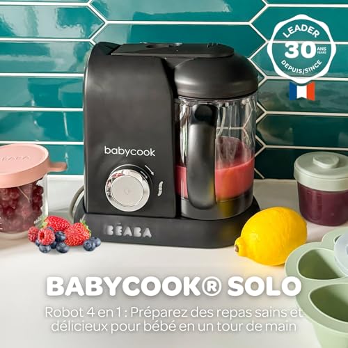 BÉABA Babycook Solo Robot bébé 4-en-1 noir