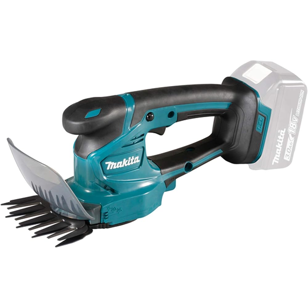 Makita DUM111ZX LXT 18 V Cisaille à Gazon et Cisaille à Arbuste à Batterie Noir : Jardin