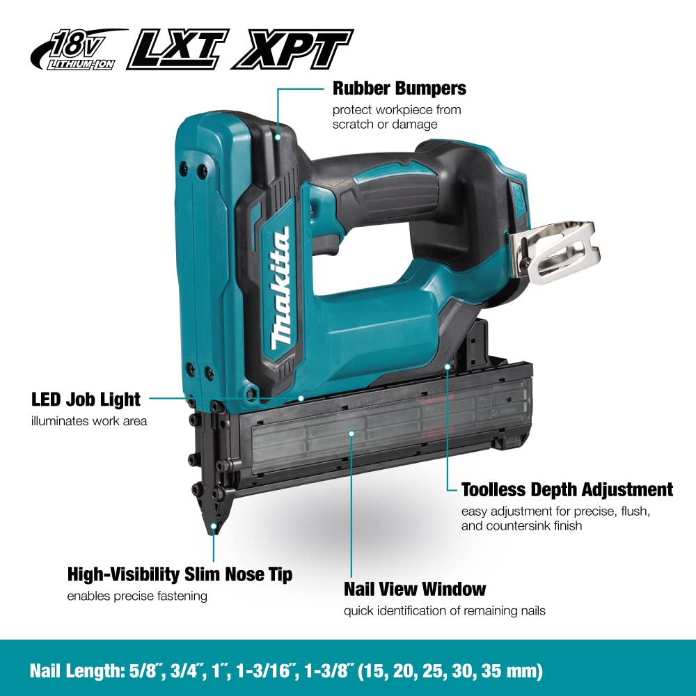 MAKITA Cloueur sans fil 18V DFN350Z