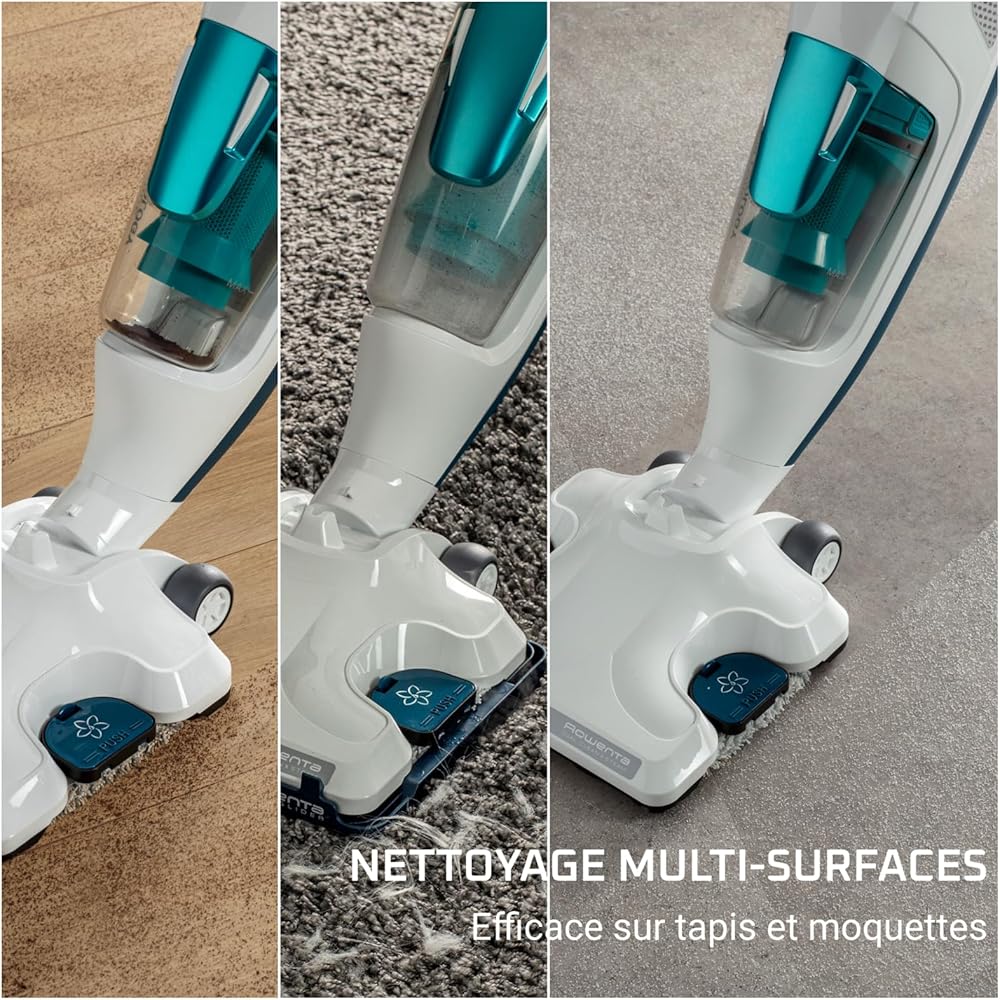 Rowenta Nettoyeur vapeur Clean & Steam RY7757WH