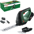 Bosch Cisaille à gazon sans fil/Taille-haie AdvancedShear 18V-10 (1 batterie 2.0 Ah, 18 Volt System, coupe jusqu’à 85 m² par charge, avec lame de taille-herbes et sculpte-haies) : Jardin