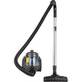 Amazon Basics 15KC-71EU4 Aspirateur sans Sac à Cylindre, Puissant pour Sols Durs et Tapis, Filtre Hepa, Compact et Léger, 700 W, 1,5 L, Noir/Bleu : Cuisine et Maison