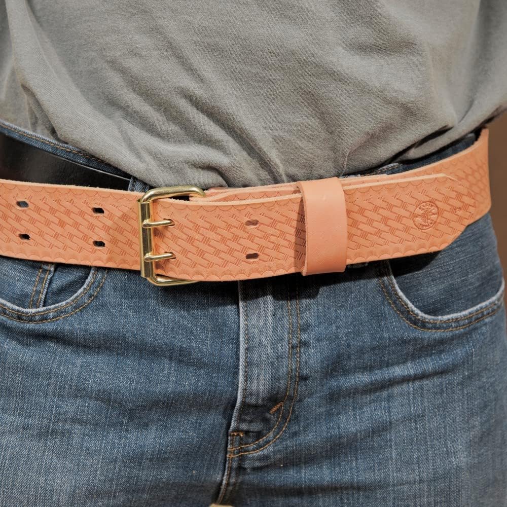 Klein Tools 5415l robuste en relief Cuir Outil Ceinture, 5415S : Mode