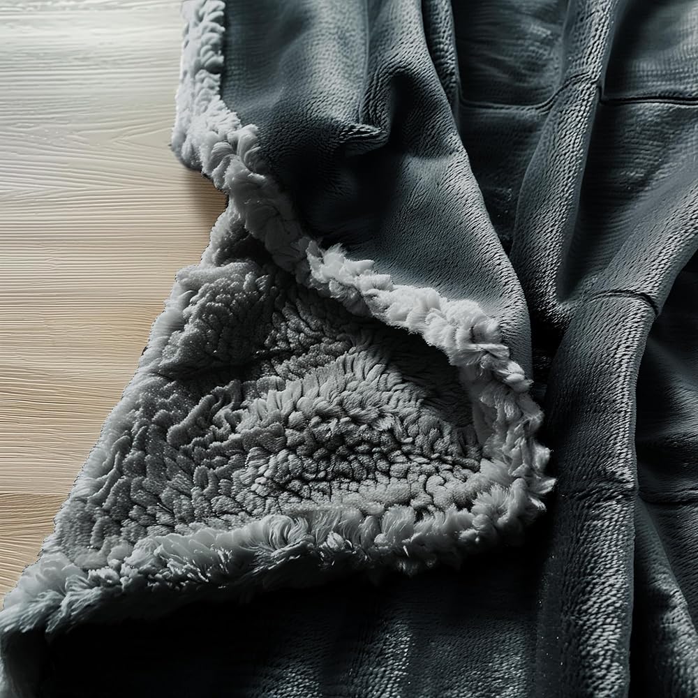 Bedding Aid Couverture en Polaire Sherpa – Réversible, imperméable et Anti-Fuite, Confort sans désordre pour Les Nuits humides et Les Moments intimes : Animalerie