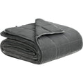 WOLTU Couverture pondérée Gris 150x200cm Couverture lestée Anti-Stress en Microfibre pour Adulte Poids 11kg : Cuisine et Maison