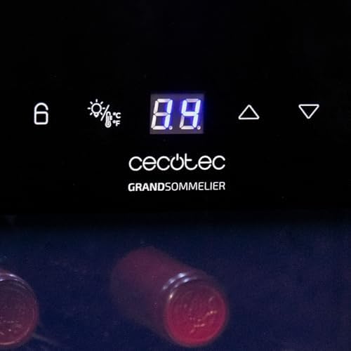 Cecotec Cave à vin Bolero Grandsommelier 830 8 bouteilles
