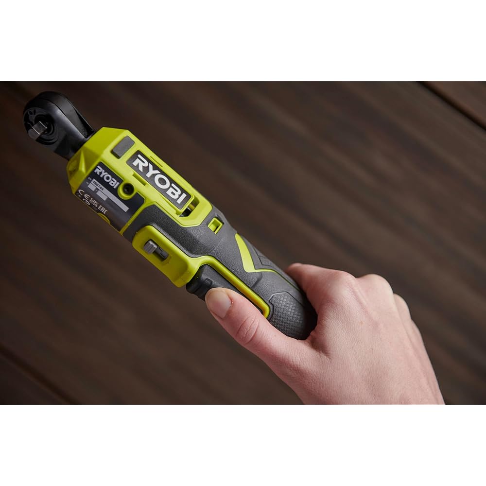 Clé à cliquet 4V USB Lithium - emmanchement carré 1/4’’ - 80 Nm - Livrée avec son câble USB-C & 1 batterie 4V 2,0 Ah USB Lithium - RR14W4-120G : Bricolage