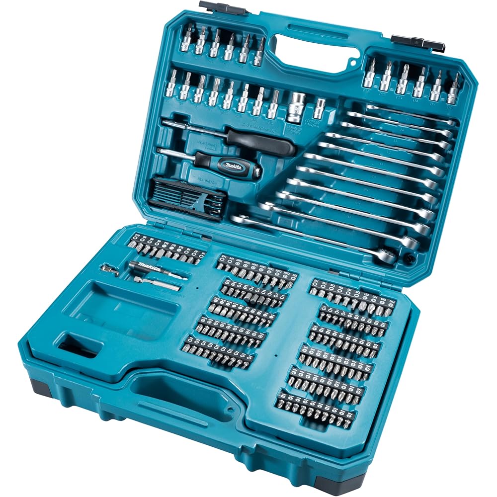 Jeu d'outils (221 pièces) en coffret MAKITA - E10883 : Bricolage