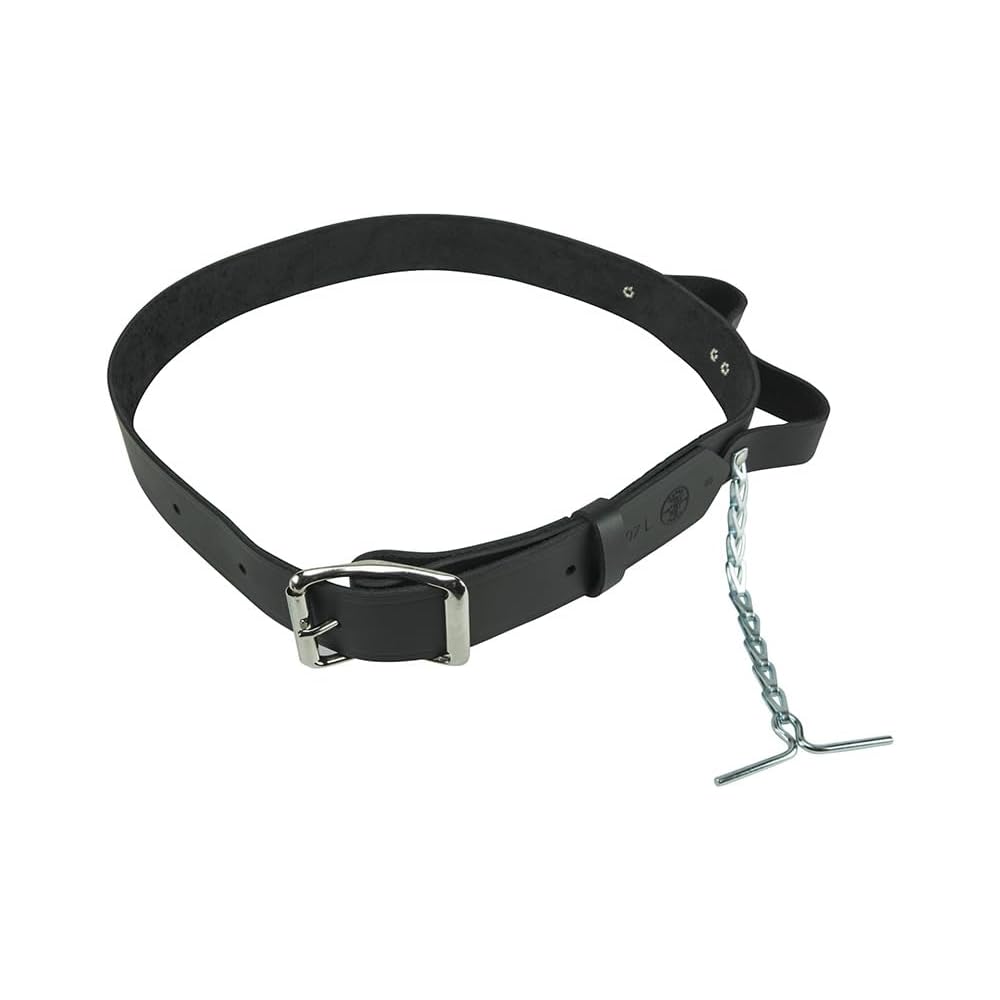 Klein Tools 5207l d'électricien Ceinture Outil de cuir, 5207L : Bricolage
