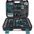 Sundpey Boite a Outils Complete 281 pièces - Caisse a outil pour Hommes et Femmes Malette Outils Complet Avec Ensemble de Clés à Douille Ensemble de Tournevis Clé Hexagonale Métrique Pinces : Bricolage