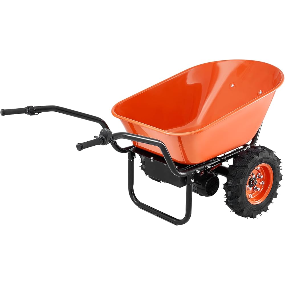 VEVOR Brouette électrique motorisée 500W 2 roues