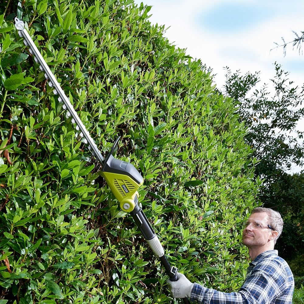 RYOBI - Taille-Haies sur Perche 18 Volts One+™ + Extension (sans Batterie) - OPT1845 : Jardin