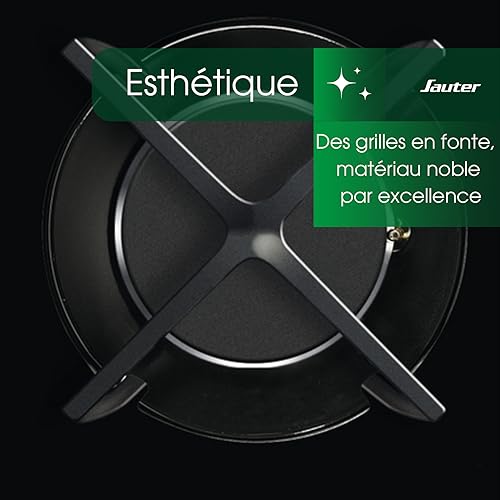 Sauter SPG9465MB Table de cuisson mixte gaz/électrique