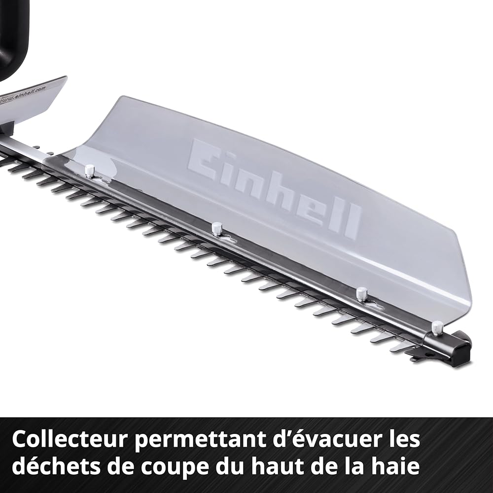 Einhell Taille-haies sans fil GC-CH 1855/1 Li-Solo Power X-Change (18 V, 55 cm longueur de coupe, 18 mm écartement des dents, avec fourreau, sans batterie) : Jardin