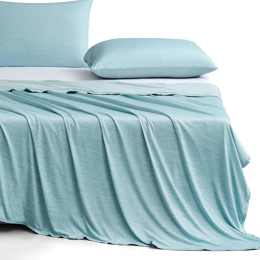 Elegear Couverture d'été 2 en 1, Couverture Froide Tissus Arc-Chill Japonais Doux et Confortable, Couverture Légère de Voyage pour Canapé, Enfant, Bébé, Bureau, Plaid Coton Vert, 200 * 220cm : Cuisine et Maison