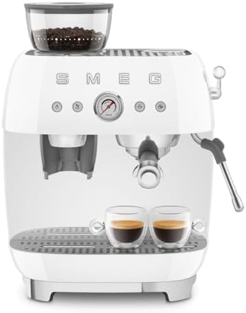 Smeg Machine à café expresso manuelle avec broyeur