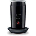 Philips SENSEO Ⓡ Milk Twister - Mousseur à Lait Chaud et Froid, pour 2 Cappucinos, Revêtement Antiadhésif, Noir (CA6500/60) : Cuisine et Maison