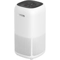 Amazon Basics - Purificateur d'air, Couvre 48 m², Filtre True HEPA, Élimine 99,97 % des allergènes (poussière, fumée, pollen), Capteur intelligent de la qualité de l'air, Prise européenne, Blanc : Cuisine et Maison