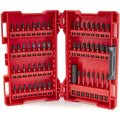 Milwaukee 4932430907 Shockwave Jeu de 56 mèches et embouts de tournevis, rouge : Bricolage
