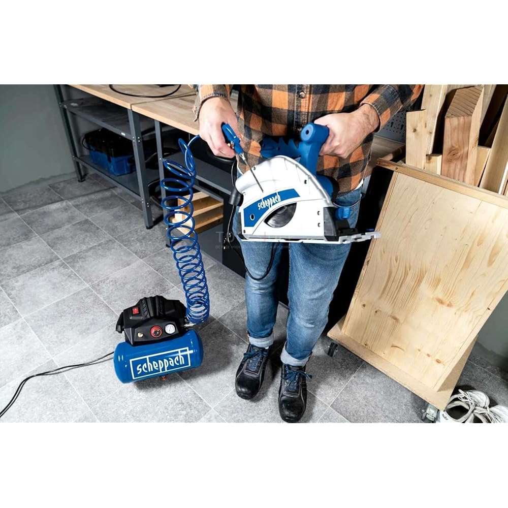 Scheppach Compresseur pneumatique 6L 8 bar