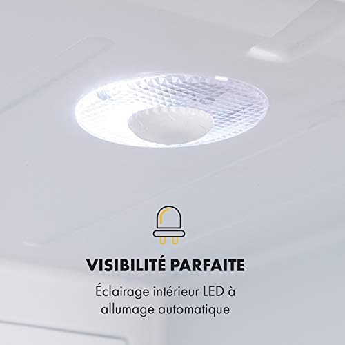 Klarstein Mini frigo de chambre 30L silencieux, réglable 5-15°C