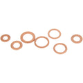 OUNONA 900 Pièces rondelle plate rondelles de pompes à air rondelles en acier rondelles d'étanchéité métriques bague plate joint moteur rondelles en laiton rondelle en métal : Bricolage