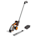 WORX 2 en 1 Set Cisaille à Gazon et Taille-buisson sans Fil WG801E.3,18V (20V Max) 2,0Ah PowerShare, 2 Lames, 1 Manche télescopique, Changement Rapide de Lame, 1 Batterie 2Ah : Jardin