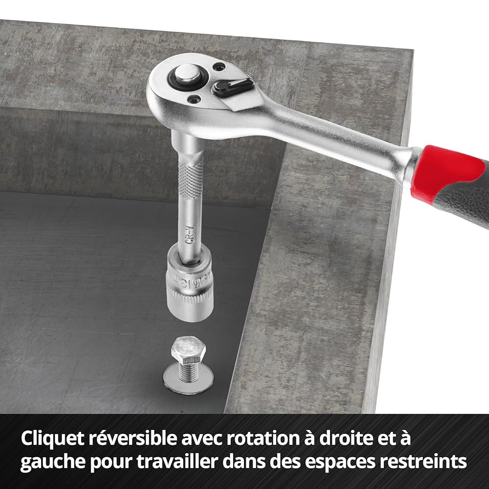Einhell E-CASE 80 pièces valise d'outils