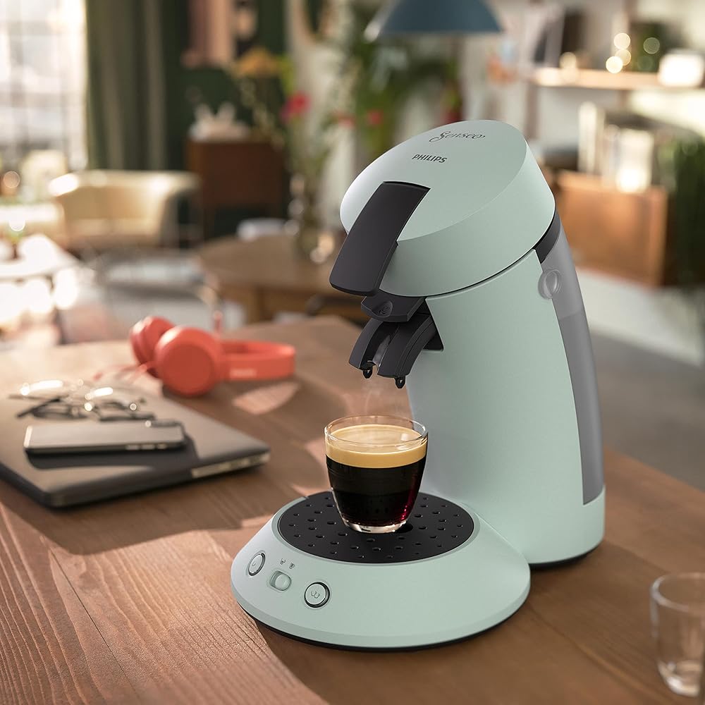 Philips Machine à Café SENSEO Original+ CSA210/21 Menthe