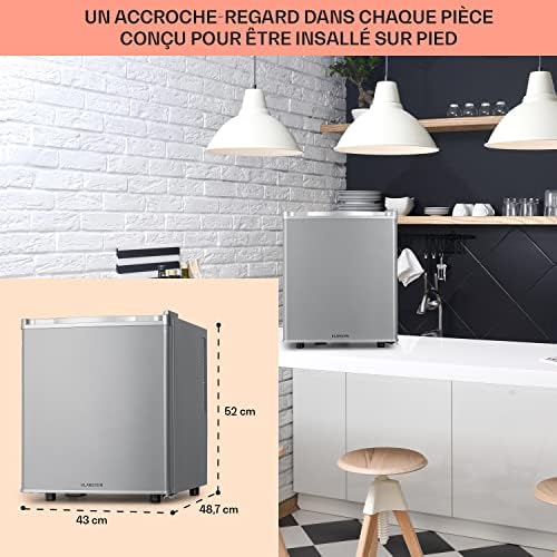 Klarstein Mini frigo de chambre 30L silencieux, réglable 5-15°C