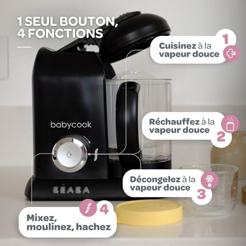 BÉABA Babycook Solo Robot bébé 4-en-1 noir
