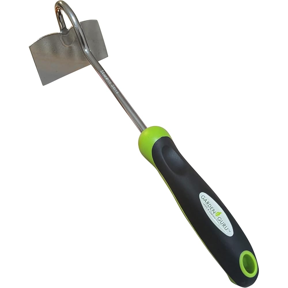 Garden Guru Binette à Main en Acier Inoxydable pour Une résistance Ultime – Résistant à la Rouille – Poignée Ergonomique – Idéal pour Le Jardinage, Le creusage, la Plantation, la Culture et Le : Jardin