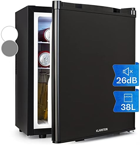 Klarstein Mini frigo de chambre 30L silencieux, réglable 5-15°C