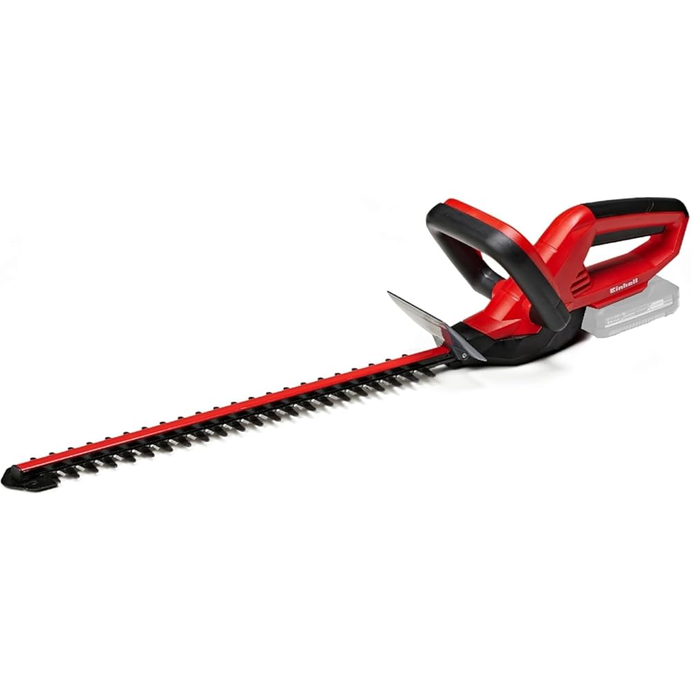 Einhell Taille-haies sans fil GE-CH 1846 Li - Solo Power X-Change (18V, Longueur de coupe 46 cm, Longueur de lame 52 cm) Livré sans Batterie ni Chargeur : Jardin
