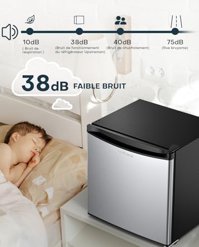 Upstreman 46L Mini frigo avec congélateur
