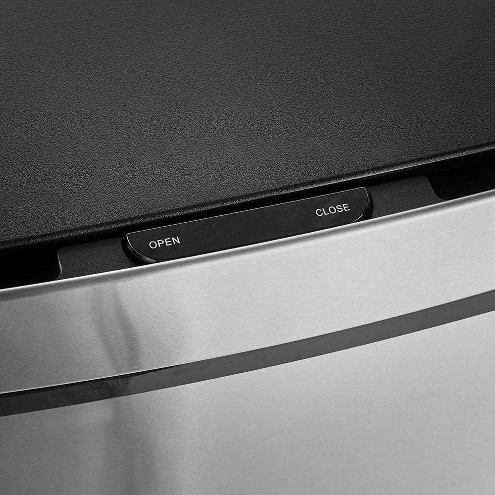 Poubelle De Cuisine Automatique Tri Sélectif Double Compartiment 75l NARVIK En Acier Inox Recyclage Grande Capacité Et Poubelle De Table 3l : Cuisine et Maison